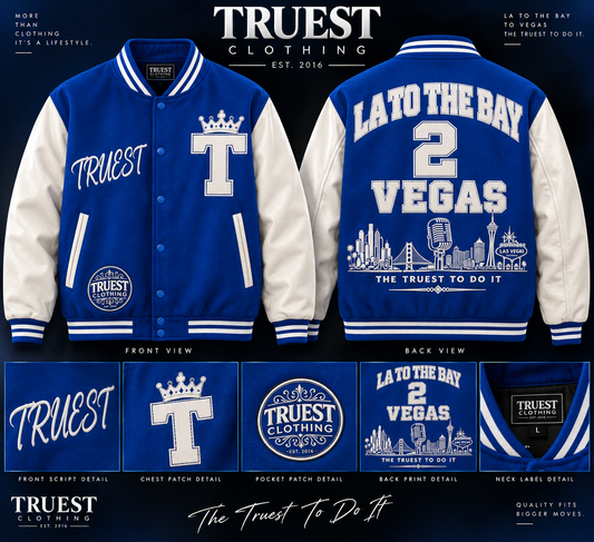 LA to the Bay 2 Vegas Letterman Jackets
