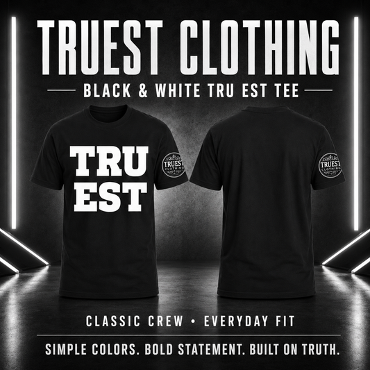 Black and White Signature Tee