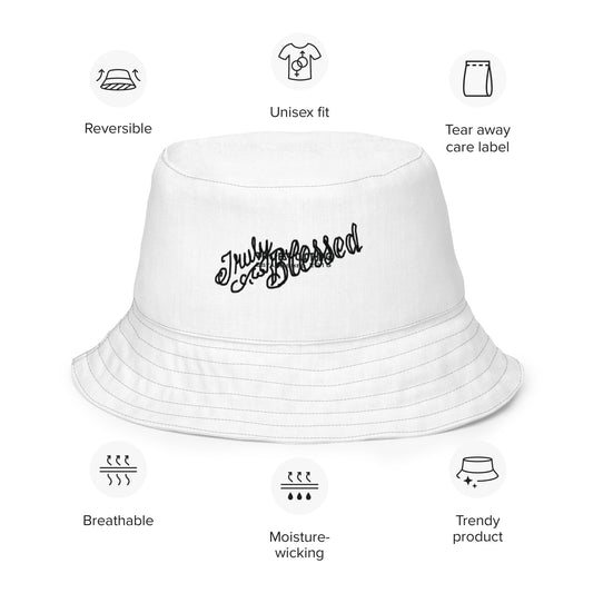 Truly Blessed - Reversible bucket hat