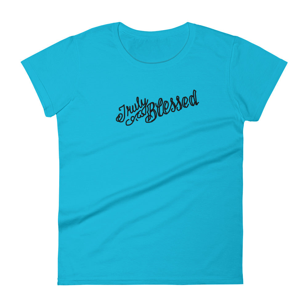 Truly Blessed - Women's short sleeve t-shirt