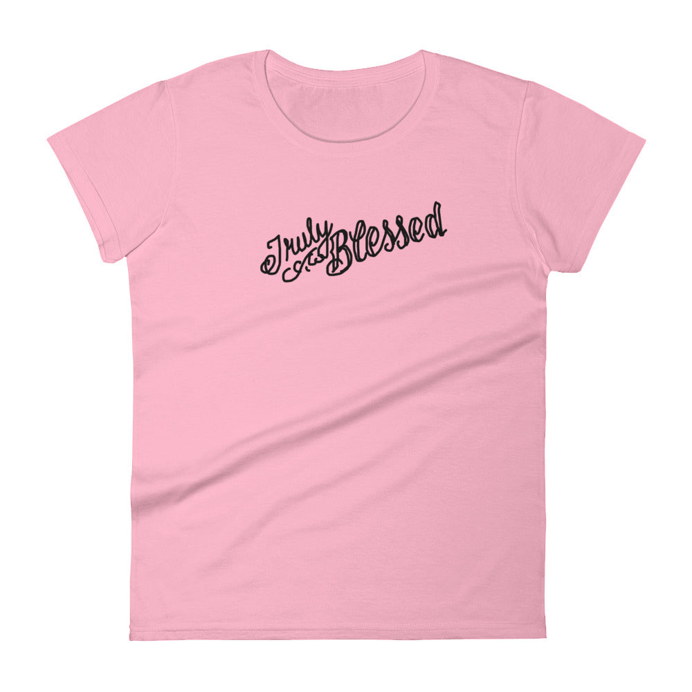 Truly Blessed - Women's short sleeve t-shirt