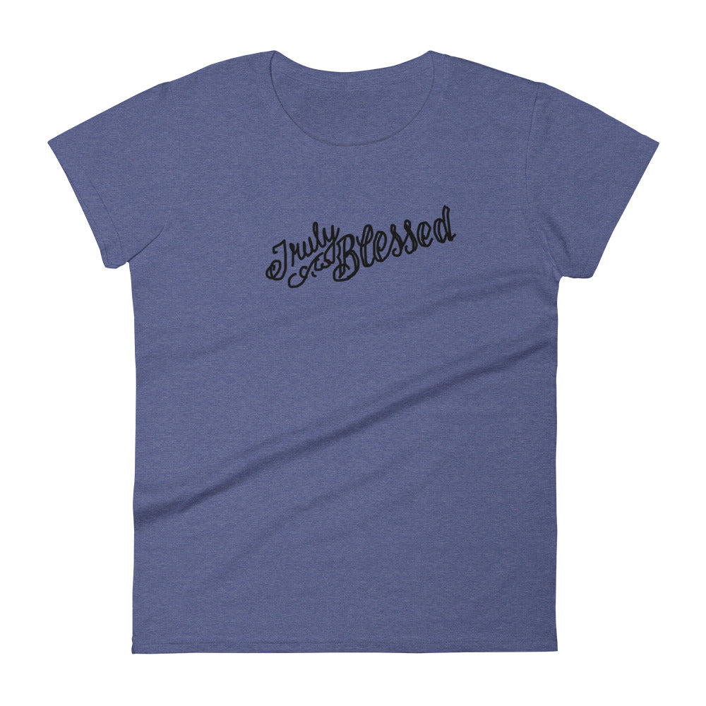 Truly Blessed - Women's short sleeve t-shirt