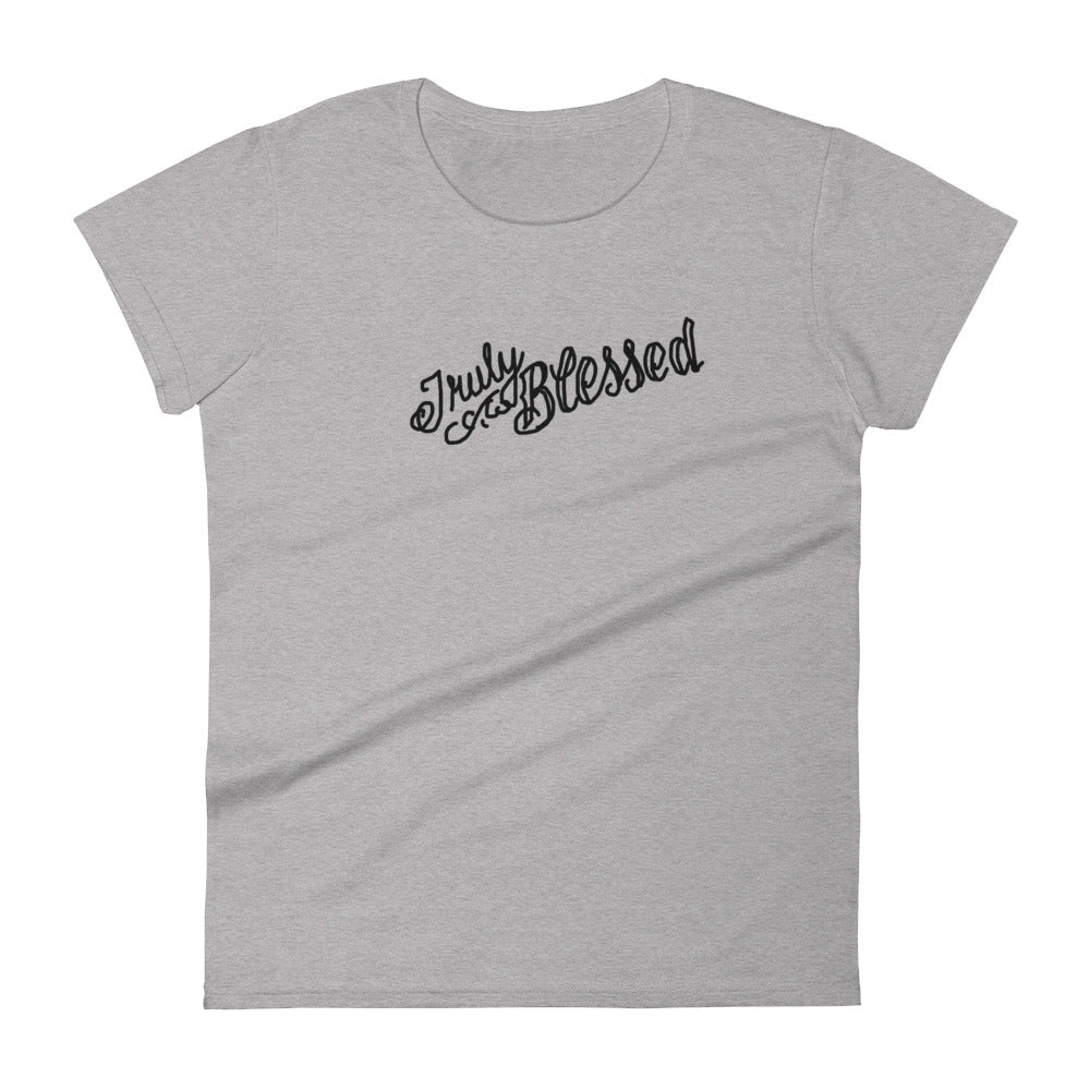 Truly Blessed - Women's short sleeve t-shirt