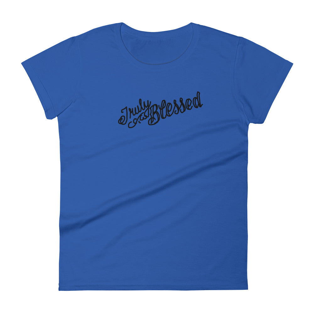 Truly Blessed - Women's short sleeve t-shirt