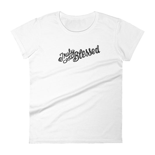 Truly Blessed - Women's short sleeve t-shirt